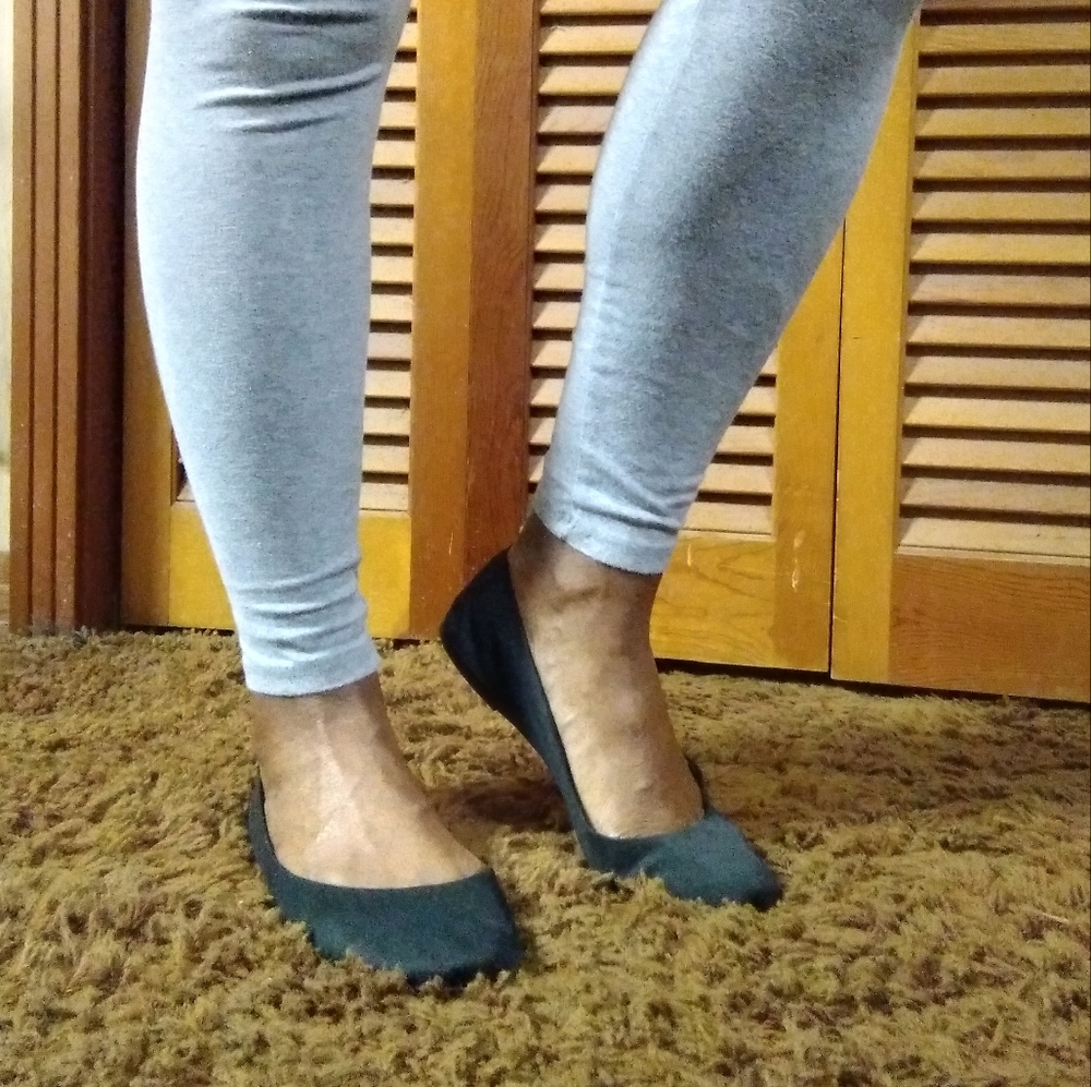 Black flats